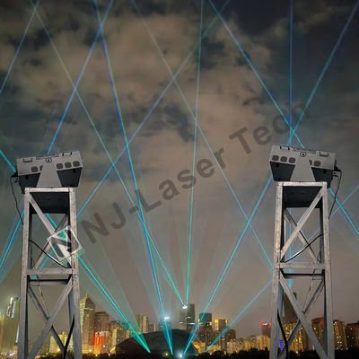 Диапазон температуры 10-35°C Блестящее лазерное шоу с RGB освещением