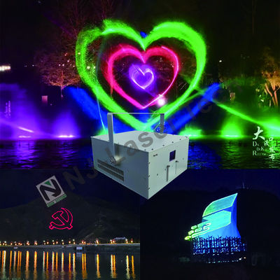 Диапазон температуры 10-35°C Блестящее лазерное шоу с RGB освещением