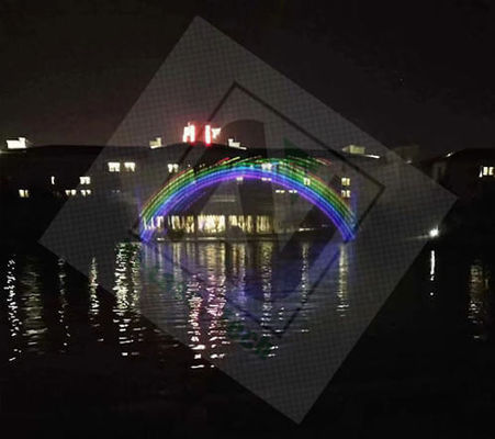 RGB показывают частоту лазерного импульса 1-50 кГц воздушное охлаждение для освещения курортов