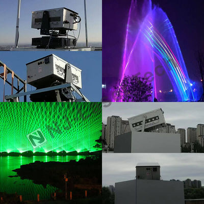 Диапазон температуры 10-35°C Блестящее лазерное шоу с RGB освещением